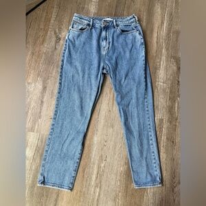 Pac Sun Mom Jeans Classic Light Wash Jeans High Rise Comfy Size 27 4